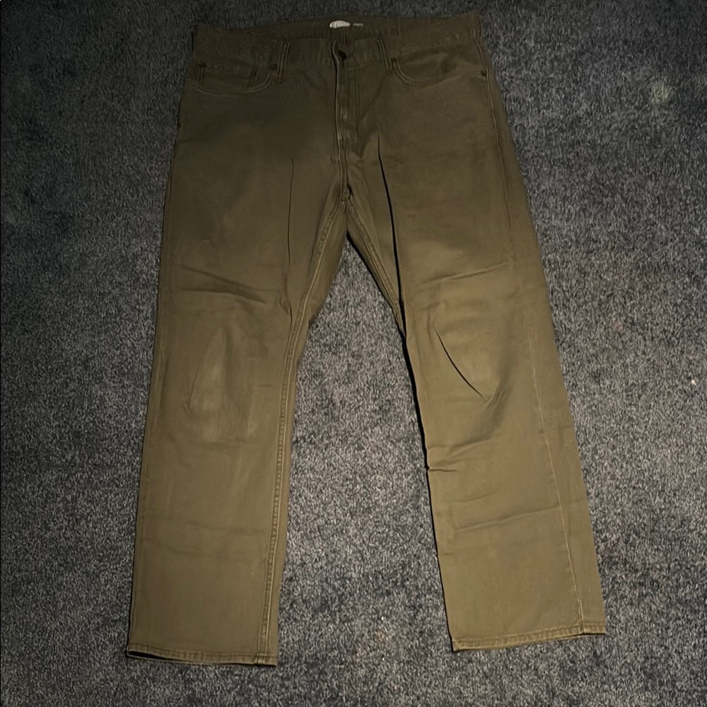 Old Navy Men's Olive Jeans